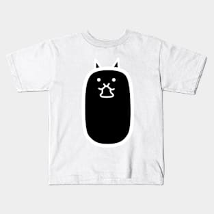 Tank Cat, Dark Kids T-Shirt